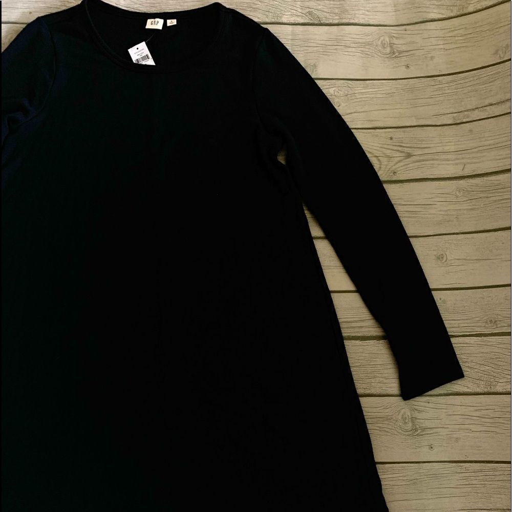 GAP Navy long sleeve dress-NWT-medium - Picture 3 of 7